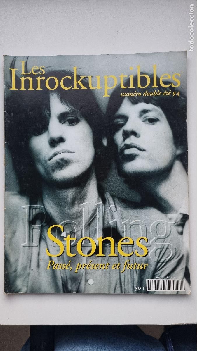 Revistas de m&uacute;sica: LES INROCKUPTIBLES #30 - JUILLET/AOUT 1991&ndash; NUMERO DOUBLE &ndash; STONES / BEN HARPER / UNDERTONES