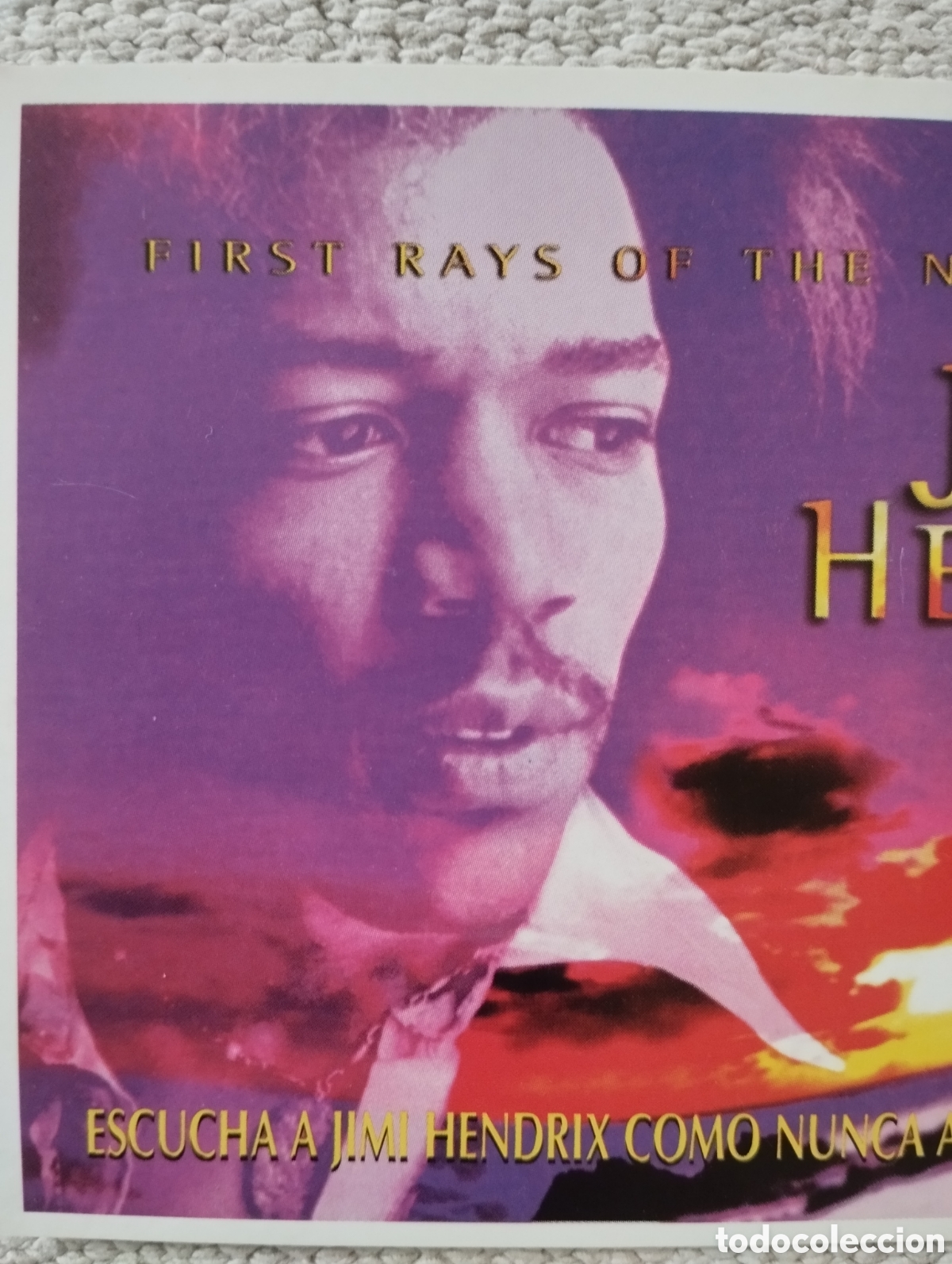 Revistas de m&uacute;sica: Jimi Hendrix - postal - Foto 2