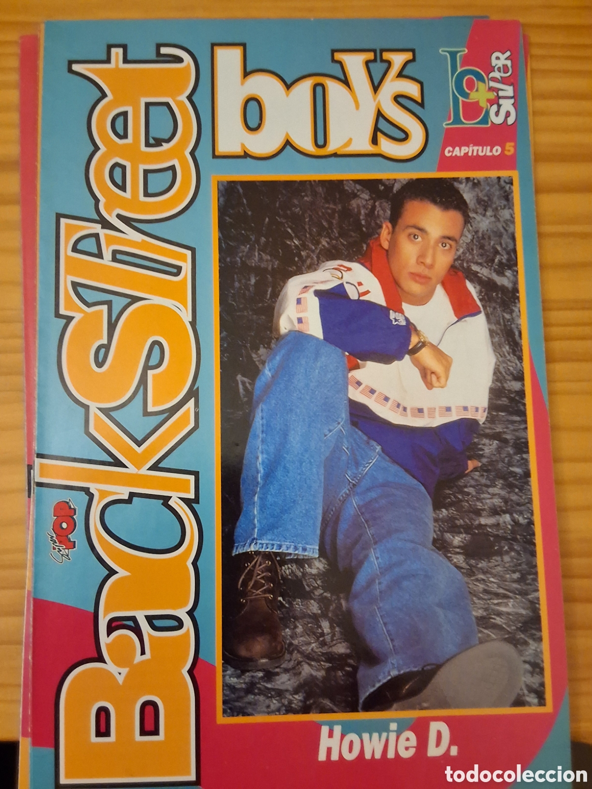 Revistas de m&uacute;sica: Back street boys Howie D. El fuego y la ternura revista monogr&aacute;fico