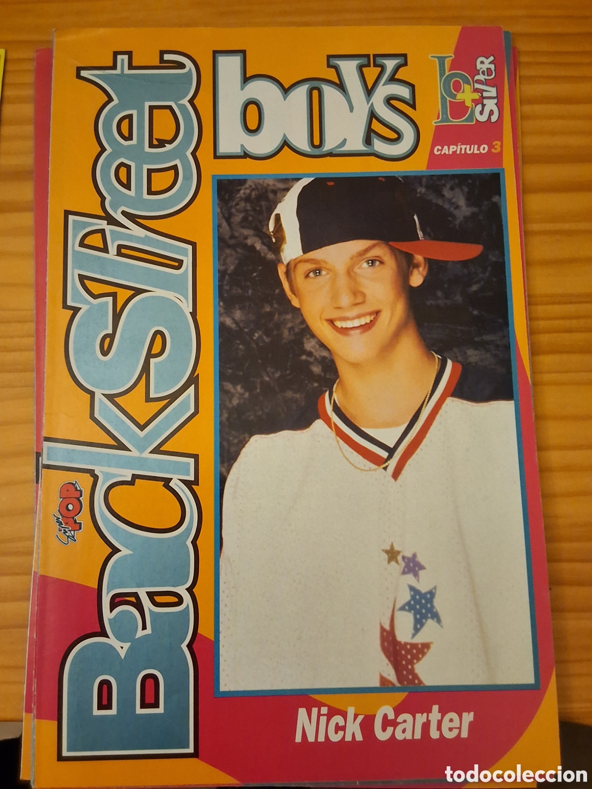Revistas de m&uacute;sica: Back street boys Nick Carter ojos dulces coraz&oacute;n apasionado revista monogr&aacute;fico