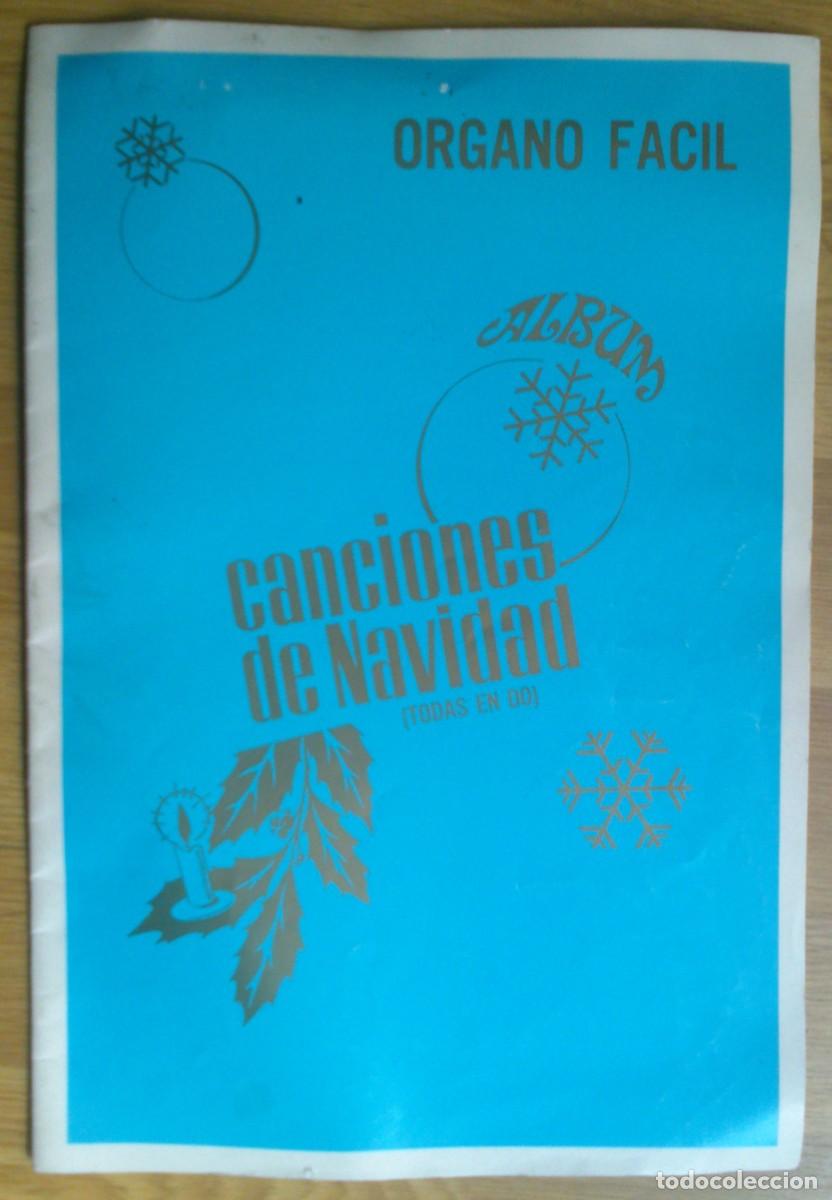 Revistas de m&uacute;sica: METODO 'CANCIONES DE NAVIDAD - ORGANO FACIL'