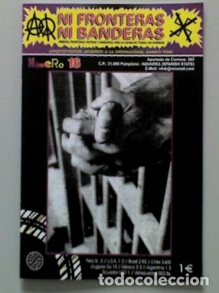 Revistas de m&uacute;sica: NI FRONTERAS NI BANDERAS N&ordm;16. FANZINE PUNK. ZINE. PUNKZINE. FANCINE.