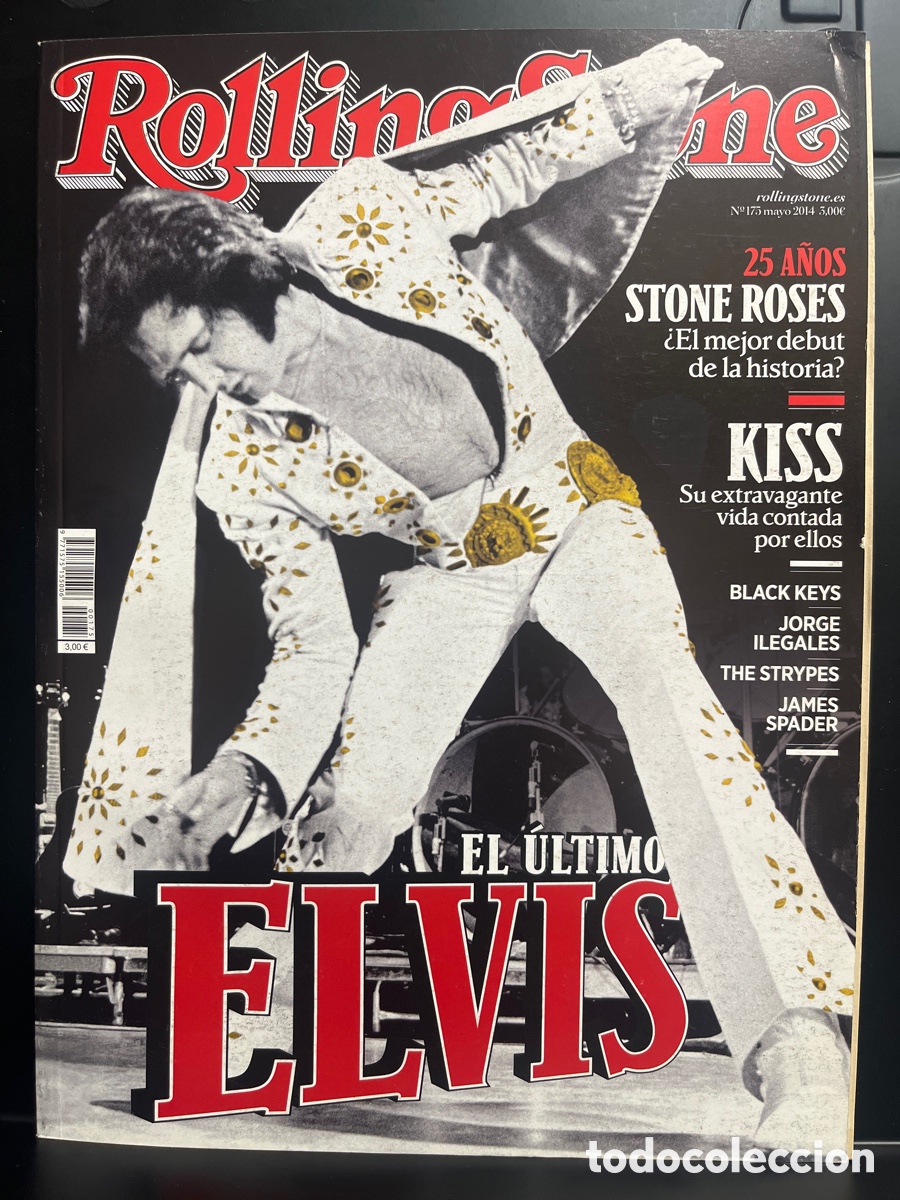 Revistas de m&uacute;sica: ROLLING STONE N.175 EL &Uacute;LTIMO ELVIS ( 1999/2015 )