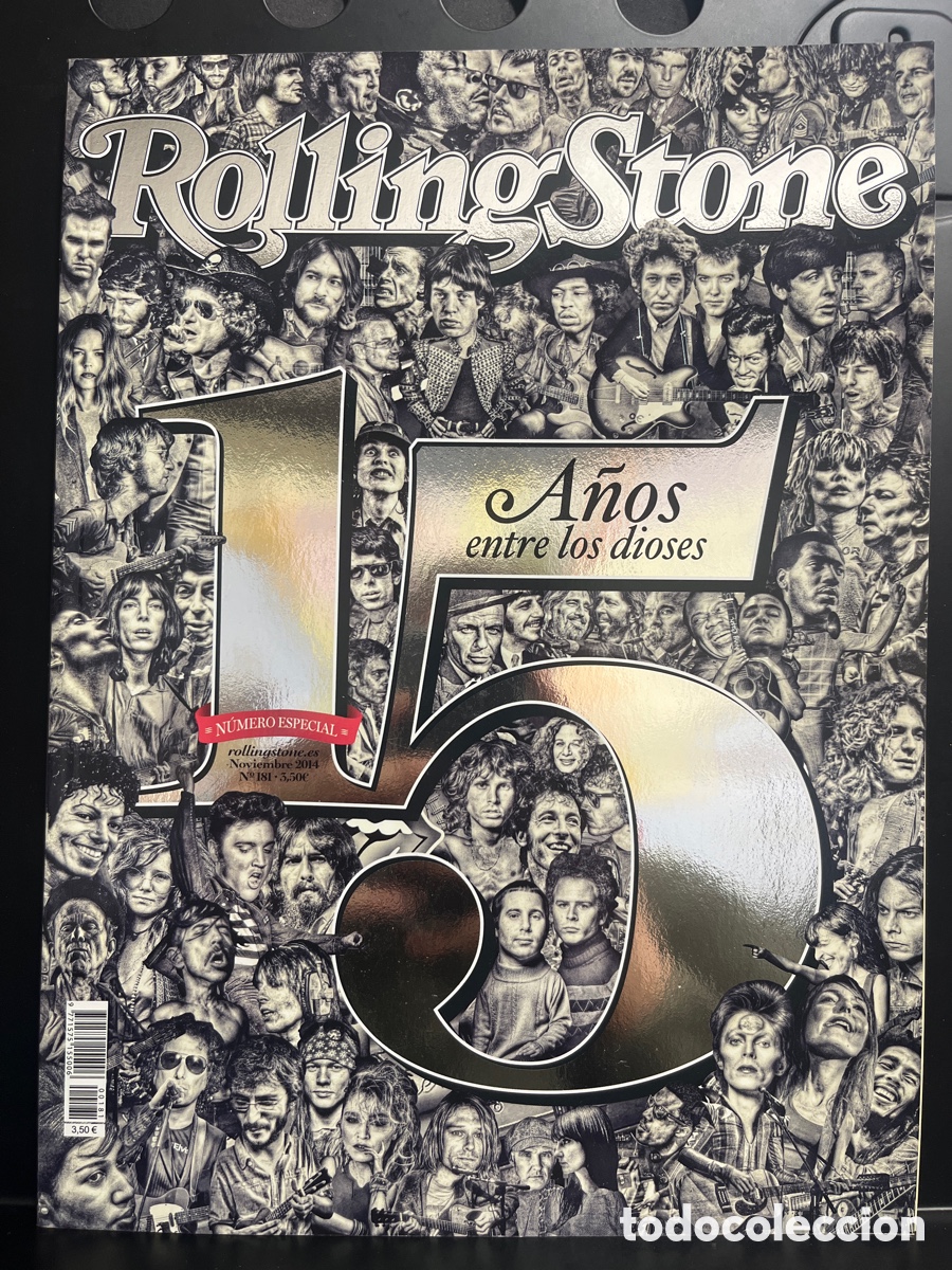 Revistas de m&uacute;sica: ROLLING STONE N.181 N&Uacute;MERO ESPECIAL 15 A&Ntilde;OS ENTRE LOS DIOSES ( 1999/2015 )