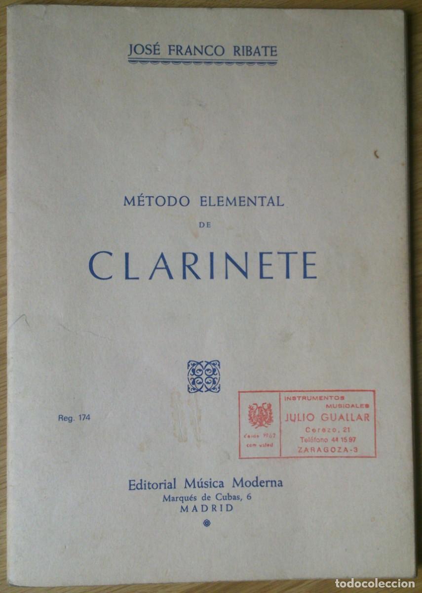 Revistas de m&uacute;sica: METODO ELEMENTAL DE CLARINETE - Foto 1