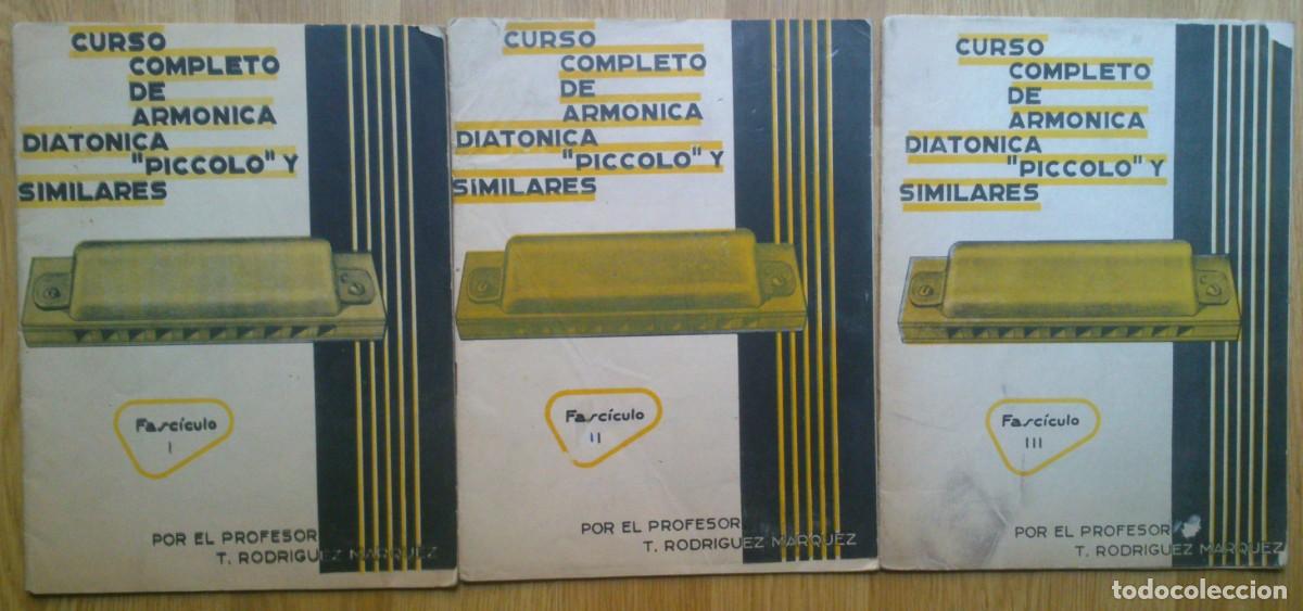 Revistas de m&uacute;sica: CURSO COMPLETO DE ARMONICA DIATONICA 'PICCOLO' Y SIMILARES