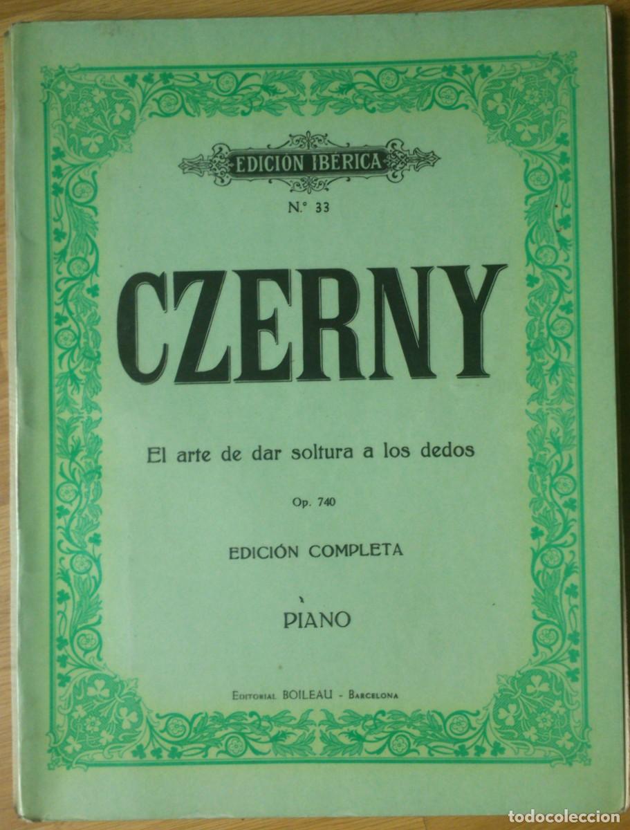 Revistas de m&uacute;sica: METODO 'CZERNY - EL ARTE DE DAR SOLTURA A LOS DEDOS'