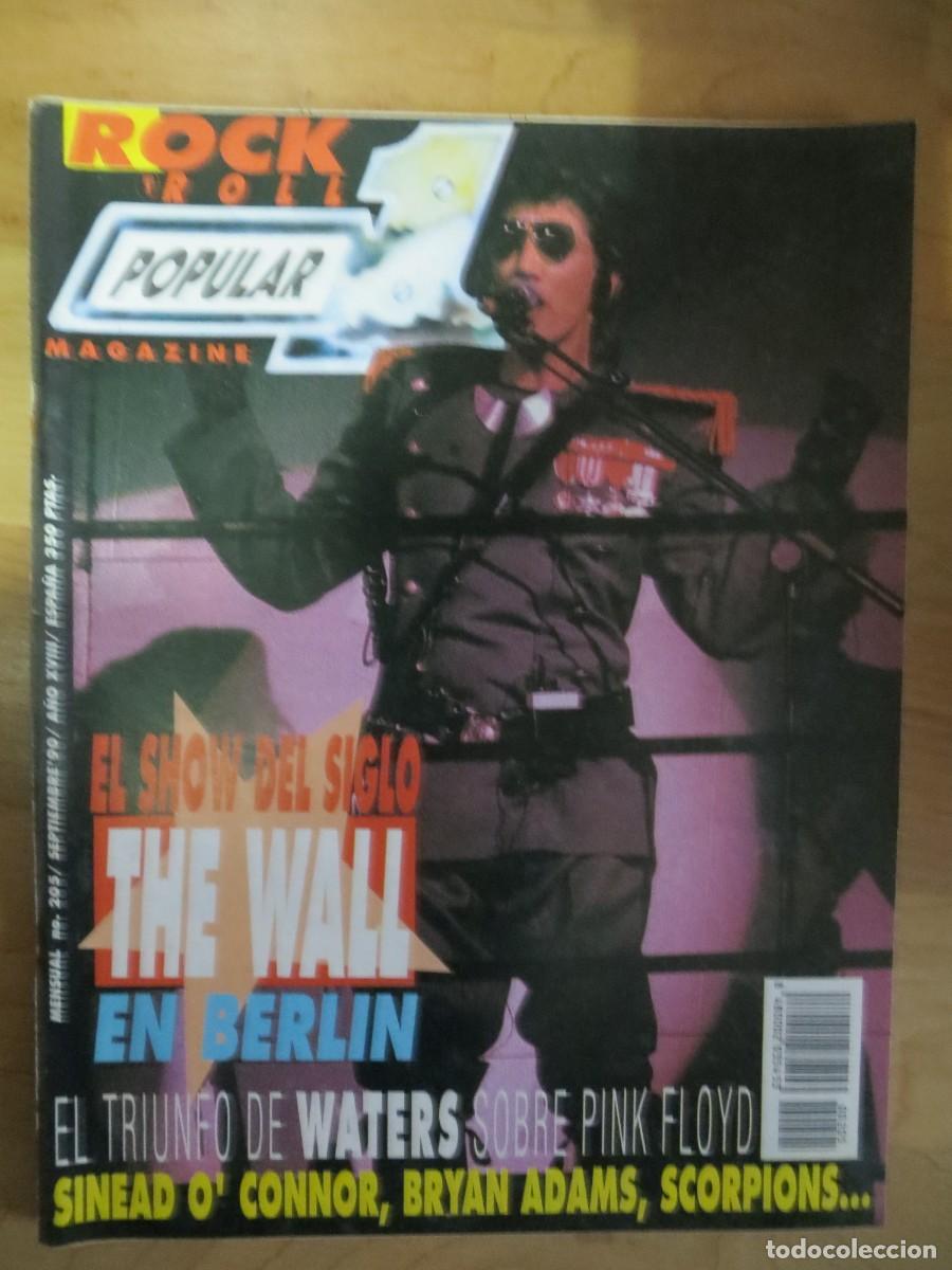 Revistas de m&uacute;sica: POPULAR 1:N.205-PINK FLOYD-ROGER WATERS-SINEAD O'CONNOR-GARY MOORE-NICK CAVE-ETC..