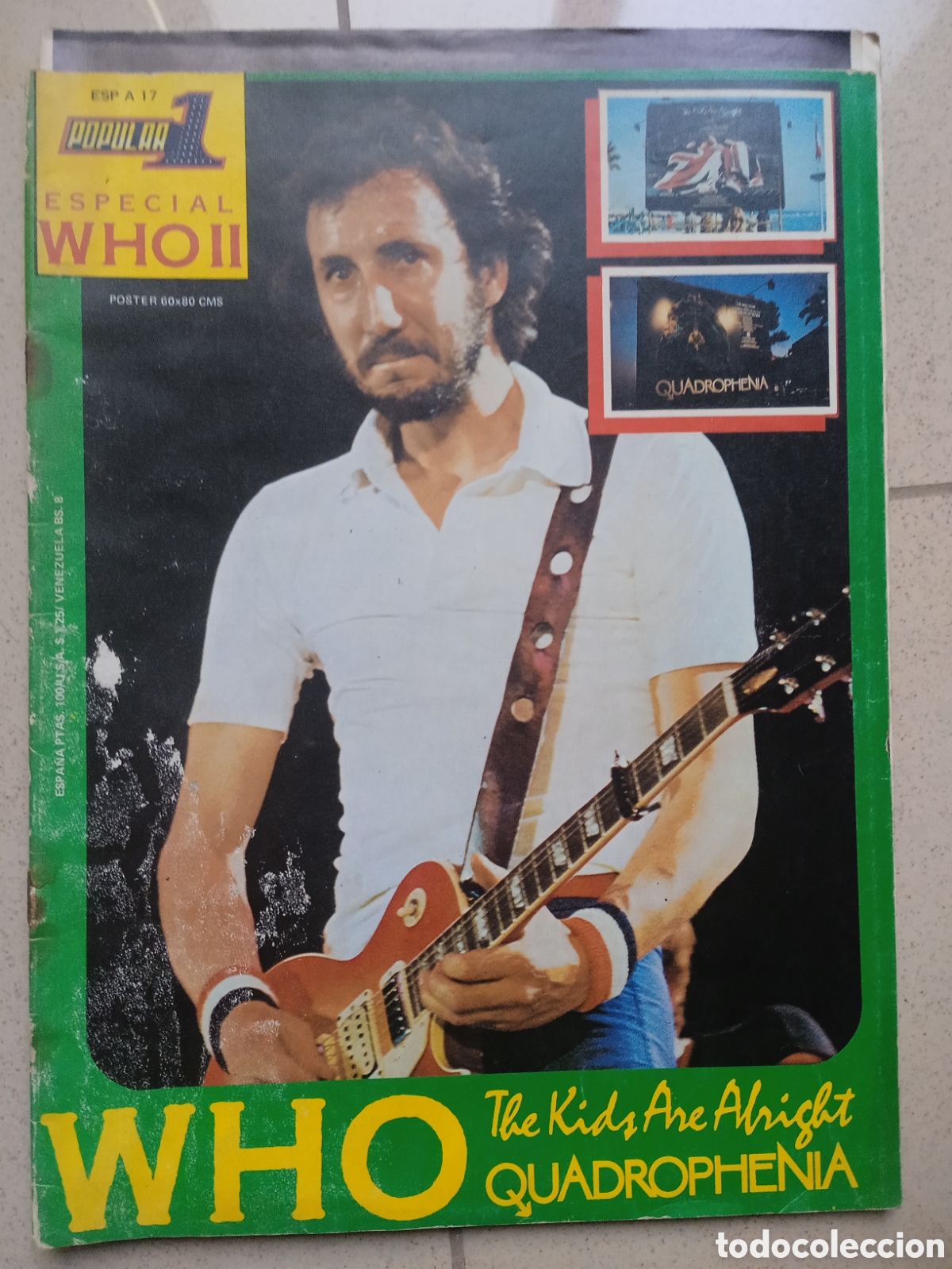 Revistas de m&uacute;sica: Revista Popular 1 especial WHO II A 17 ( leer descripci&oacute;n)