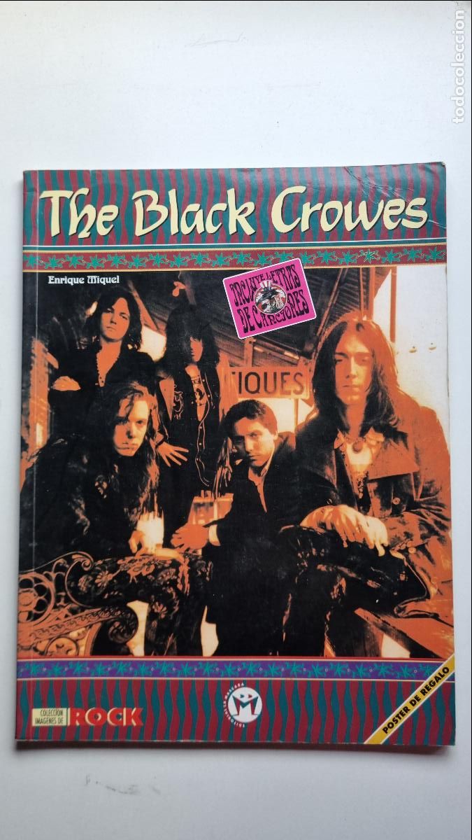 Revistas de m&uacute;sica: Colecci&oacute;n im&aacute;genes de Rock n&ordm; 48 - The Black Crowes - Editorial LA MASCARA