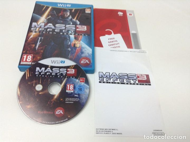 Nintendo Wii U de segunda mano: MASS EFFECT 3 EDICION ESPECIAL - Foto 3