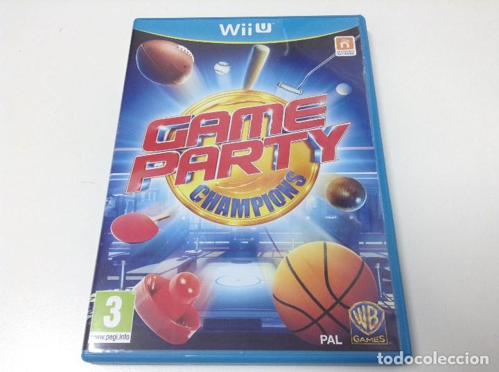 Nintendo Wii U de segunda mano: GAME PARTY CHAMPIONS - Foto 1