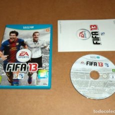 Nintendo Wii U de segunda mano: FIFA 13, COMPLETO PARA NINTENDO WII U , PAL. Lote 238599480