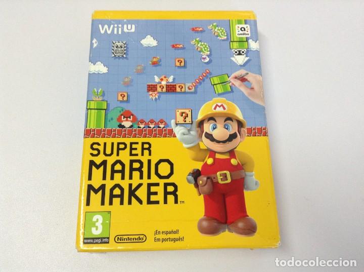 Nintendo Wii U de segunda mano: SUPER MARIO MAKER + LIBRO DE ARTE Y CAJA - Foto 1