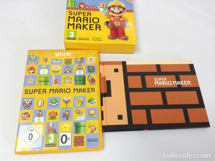 Nintendo Wii U de segunda mano: SUPER MARIO MAKER + LIBRO DE ARTE Y CAJA - Foto 3