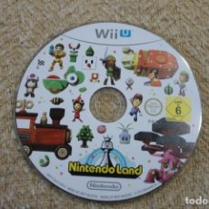 Nintendo Wii U de segunda mano: JUEGO WII U NINTENDO LAND NINTENDOLAND SOLO CD. Lote 231072205