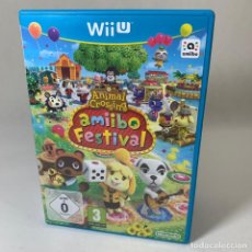 Nintendo Wii U de segunda mano: JUEGO WII U ANIMAL CROSSING - AMIIBO FESTIVAL. Lote 233490745