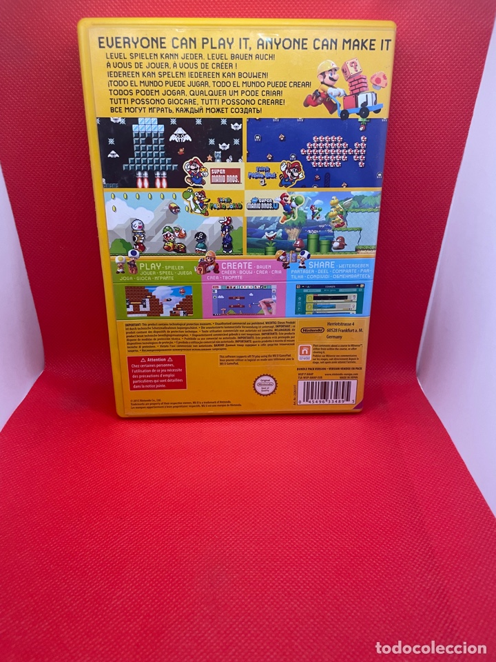 Nintendo Wii U de segunda mano: Super Mario Maker (Nintendo Wii U, 2015) - Foto 2