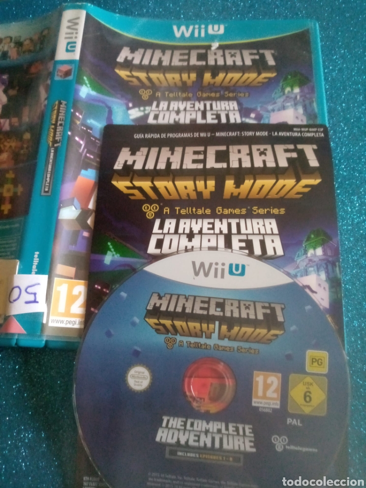 Minecraft: Story Mode The Complete Adventure - Nintendo Wii U | Nintendo  Wii U | GameStop