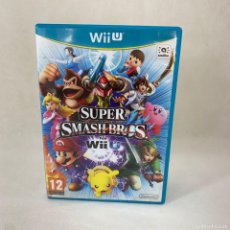 Nintendo Wii U de segunda mano: VIDEOJUEGO NINTENDO WII U - SUPER SMASH BROS + CAJA + INSTRUCCIONES NINTENDO. Lote 375603624