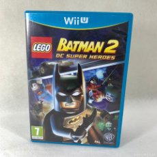 Nintendo Wii U de segunda mano: VIDEOJUEGO NINTENDO WII U - LEGO BATMAN 2 DC SUPER HEROES + CAJA + INSTRUCCIONES. Lote 391299194
