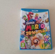 Nintendo Wii U de segunda mano: WII U SUPER MARIO 3D WORLD. FUNCIONA. COMPLETO. Lote 391992874