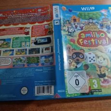 Nintendo Wii U de segunda mano: ANIMAL CROSSING AMIIBO FESTIVAL WII U PAL ESP. Lote 402774144