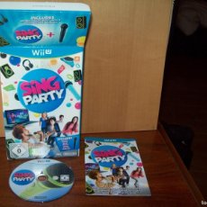 Nintendo Wii U de segunda mano: SING PARTY - PACK CONSOLA NINTENDO WII COMO NUEVO
