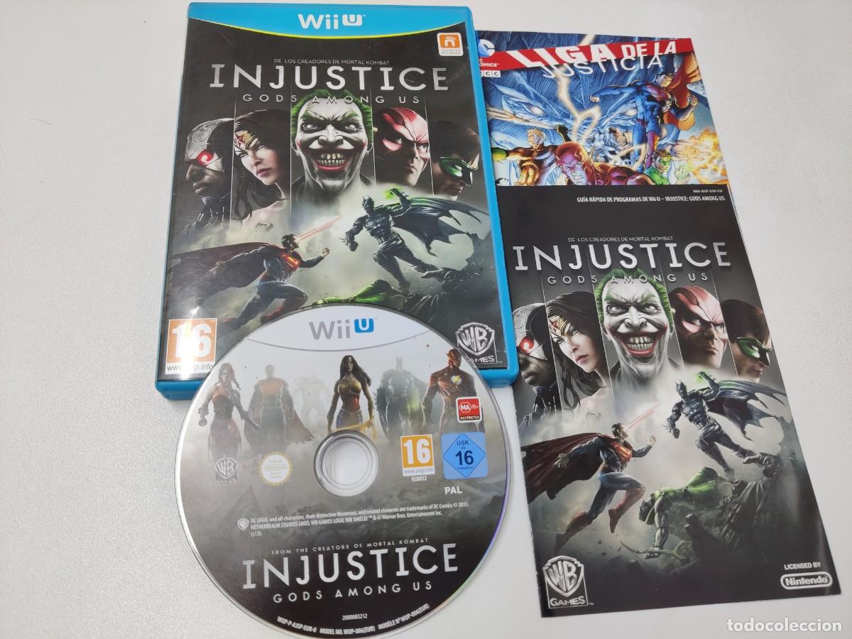 Nintendo Wii U de segunda mano: INJUSTICE GODS AMONG US - Foto 3