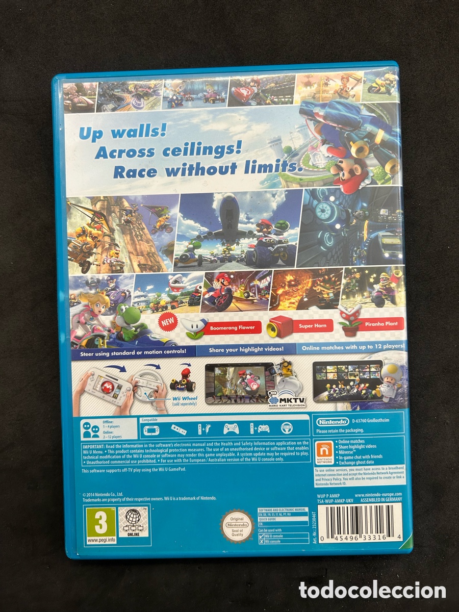 Nintendo Wii U de segunda mano: Wii U Mario Kart 8 - Foto 4