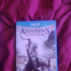 Nintendo Wii U de segunda mano: WII U ASSASSINS CREED III