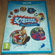Nintendo Wii U de segunda mano: 30 GREAT GAMES OBSTACLE ARCADE NINTENDO WII U PAL ESPAÑA COMPLETO