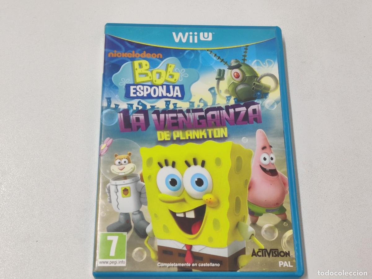 Nintendo Wii U de segunda mano: BOB ESPONJA LA VENGANZA DE PLANKTON - Foto 1