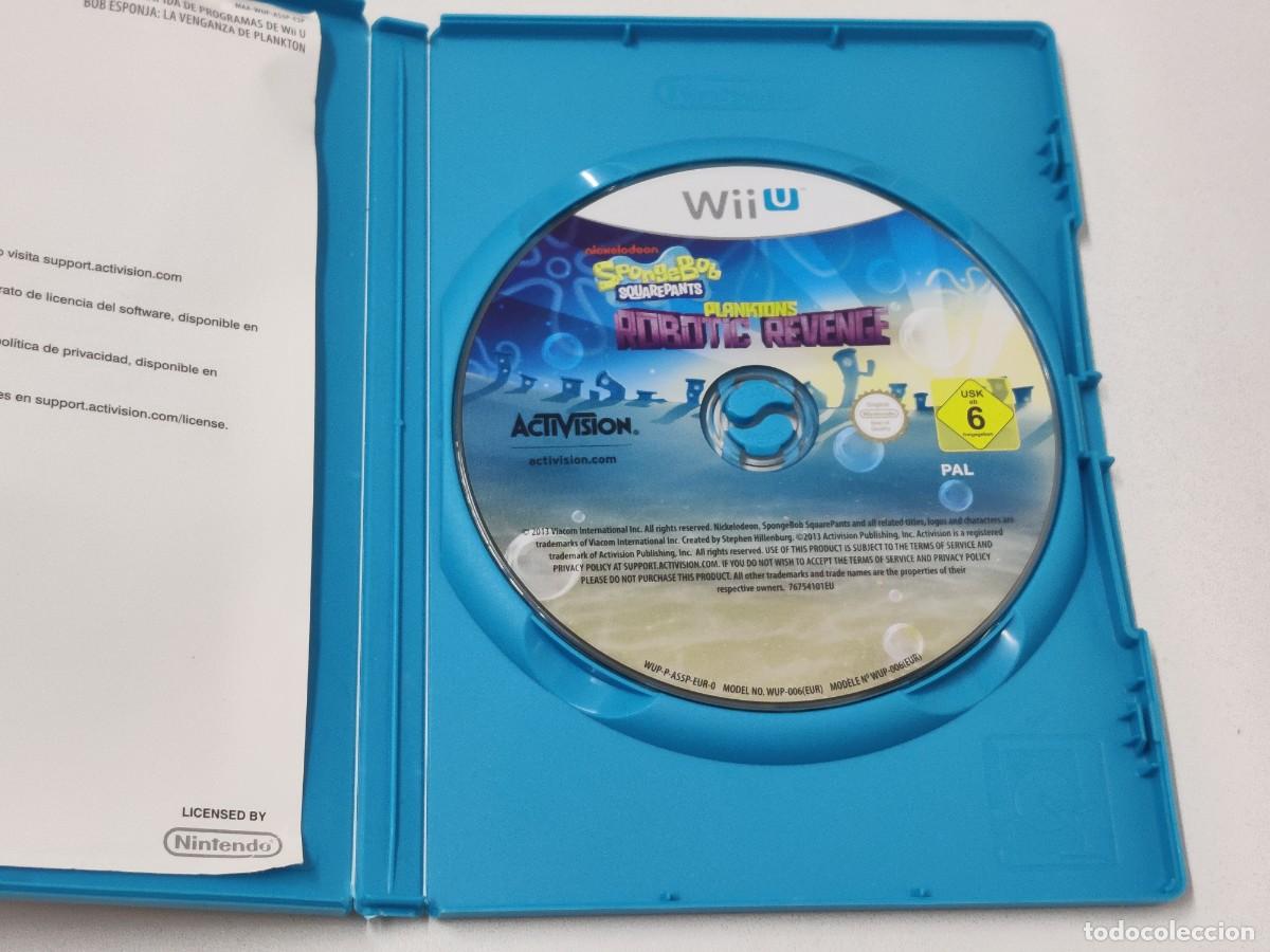 Nintendo Wii U de segunda mano: BOB ESPONJA LA VENGANZA DE PLANKTON - Foto 5