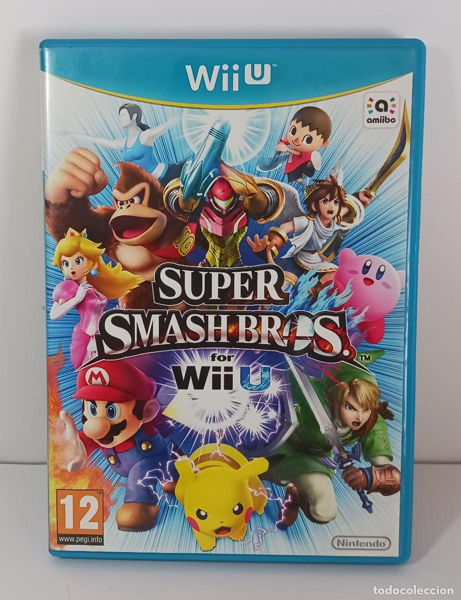 Nintendo Wii U de segunda mano: SUPER SMASH BROS. WII U ESPA&Ntilde;OL COMPLETO - Foto 1