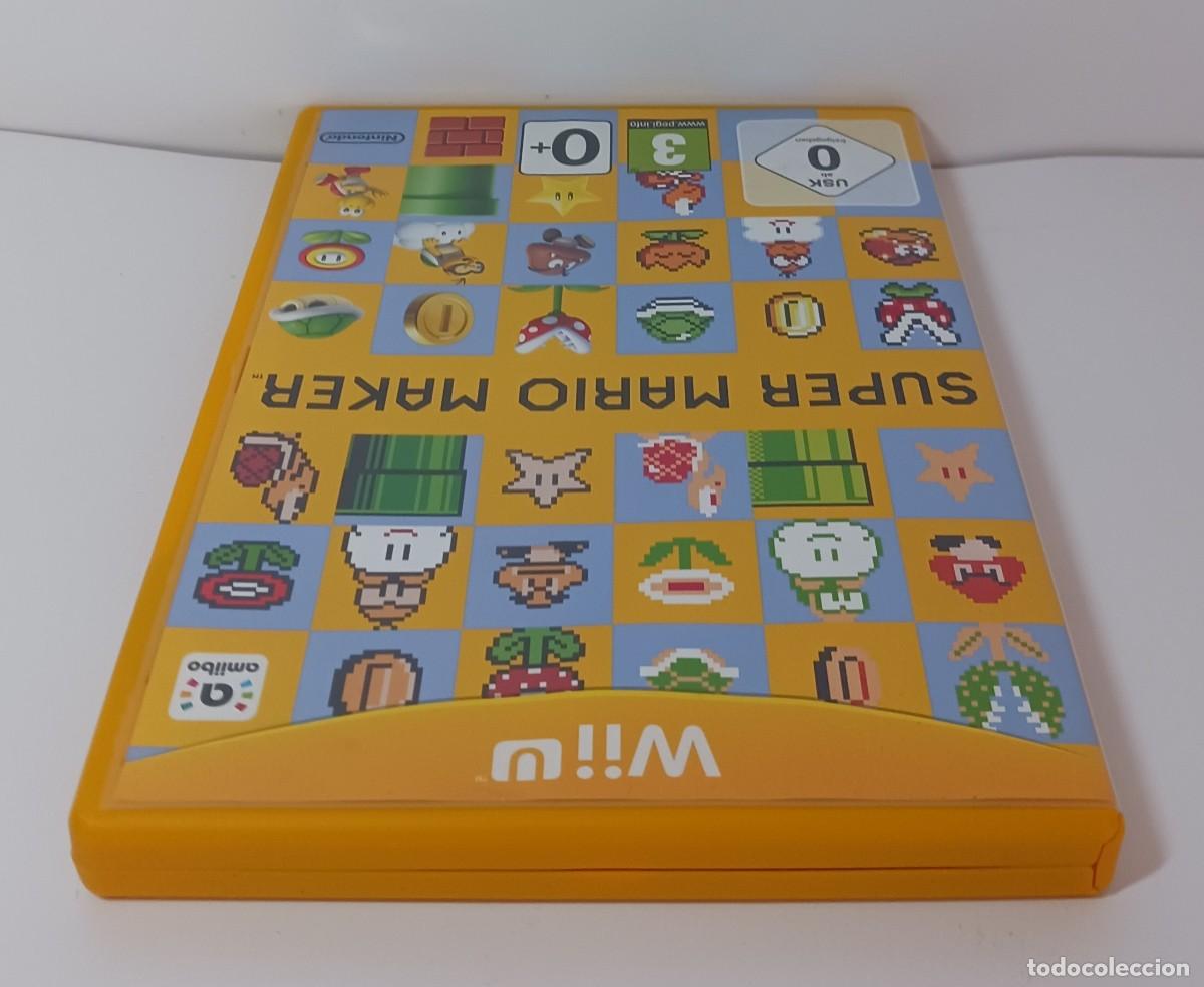 Nintendo Wii U de segunda mano: SUPER MARIO MAKER WII U PAL EU COMPLETO - Foto 6
