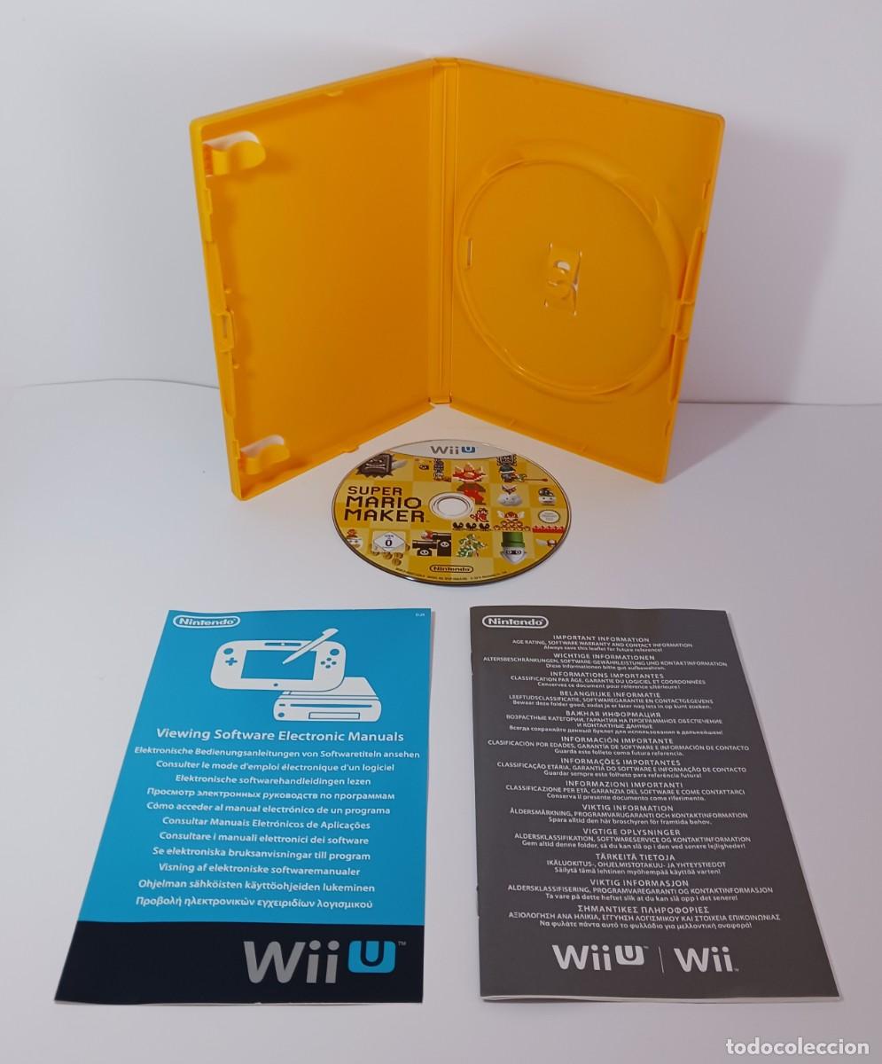 Nintendo Wii U de segunda mano: SUPER MARIO MAKER WII U PAL EU COMPLETO - Foto 9