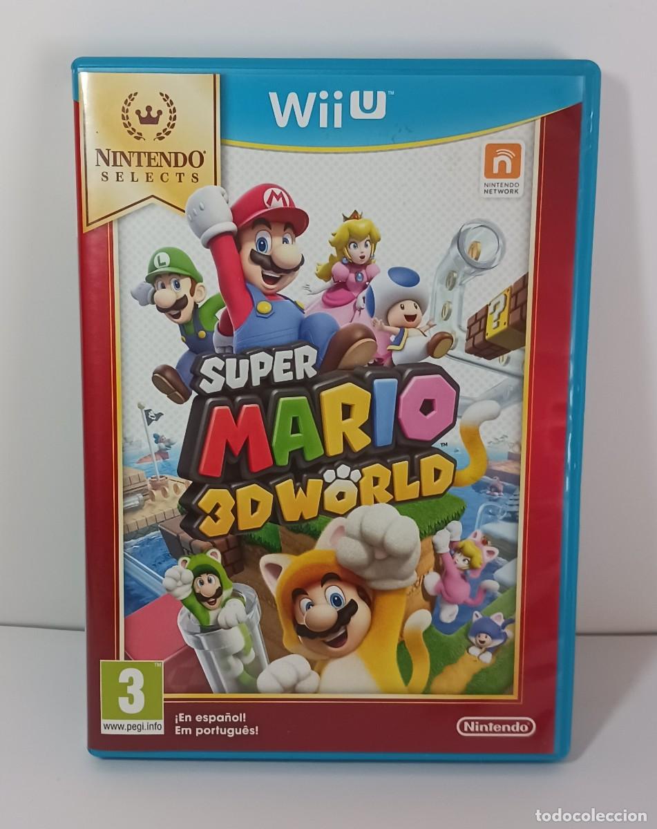 Nintendo Wii U de segunda mano: SUPER MARIO 3D WORLD SELECTS PAL ESP WII U COMPLETO - Foto 1