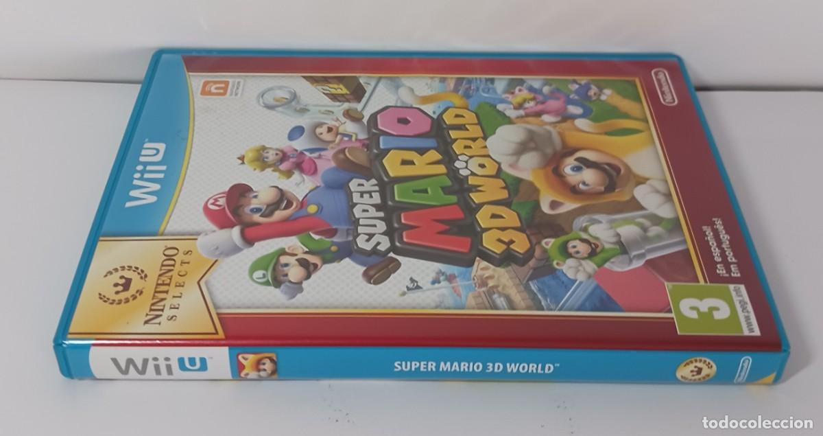 Nintendo Wii U de segunda mano: SUPER MARIO 3D WORLD SELECTS PAL ESP WII U COMPLETO - Foto 3