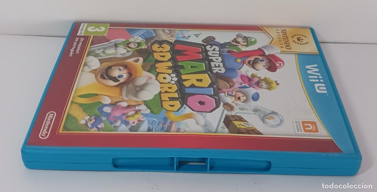 Nintendo Wii U de segunda mano: SUPER MARIO 3D WORLD SELECTS PAL ESP WII U COMPLETO - Foto 5