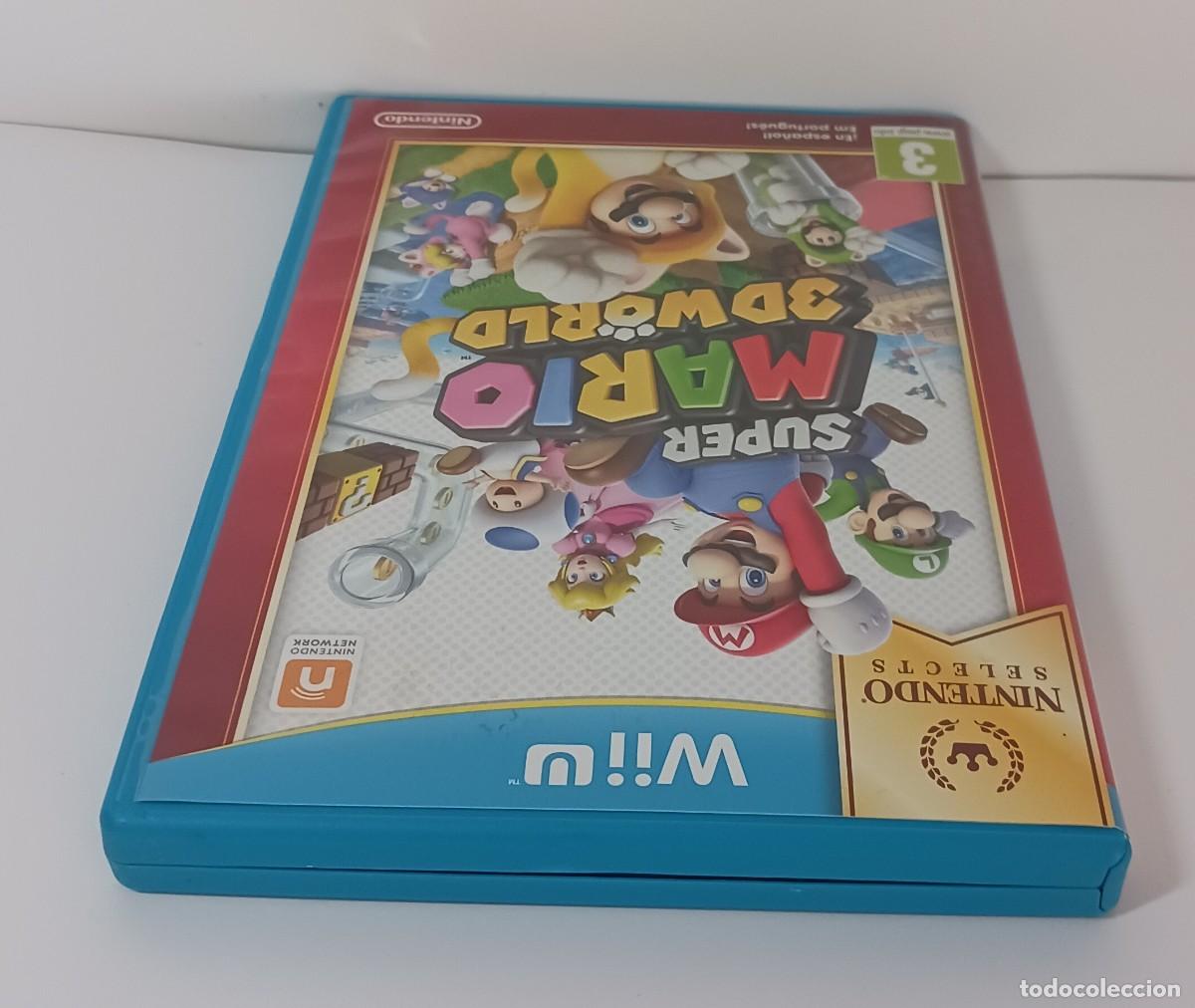 Nintendo Wii U de segunda mano: SUPER MARIO 3D WORLD SELECTS PAL ESP WII U COMPLETO - Foto 6