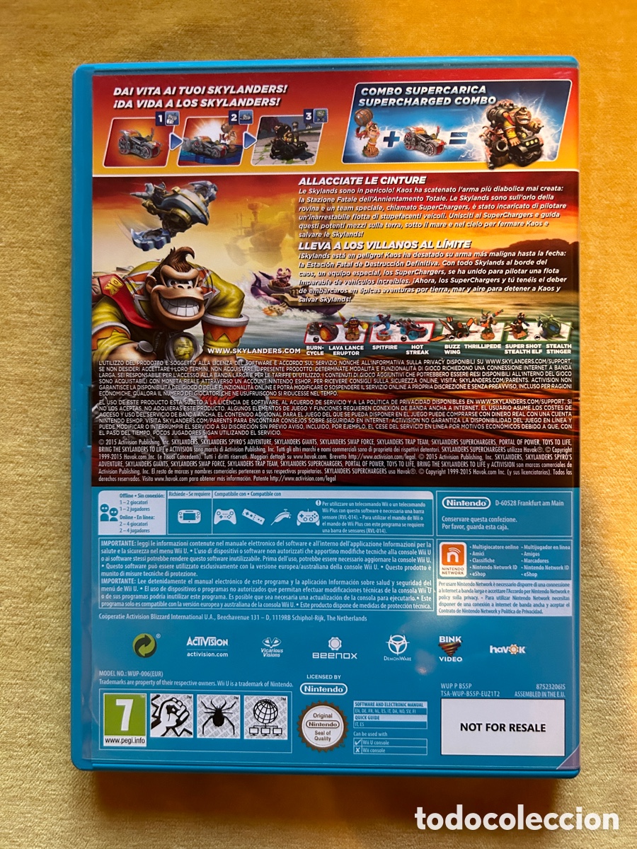 Nintendo Wii U de segunda mano: Nintendo Wii U Skylanders - Foto 2