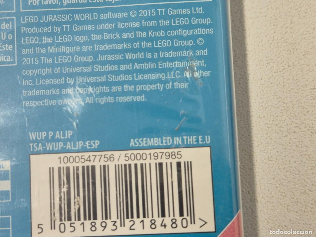 Nintendo Wii U de segunda mano: LEGO JURASSIC WORLD . WII-U - Foto 3