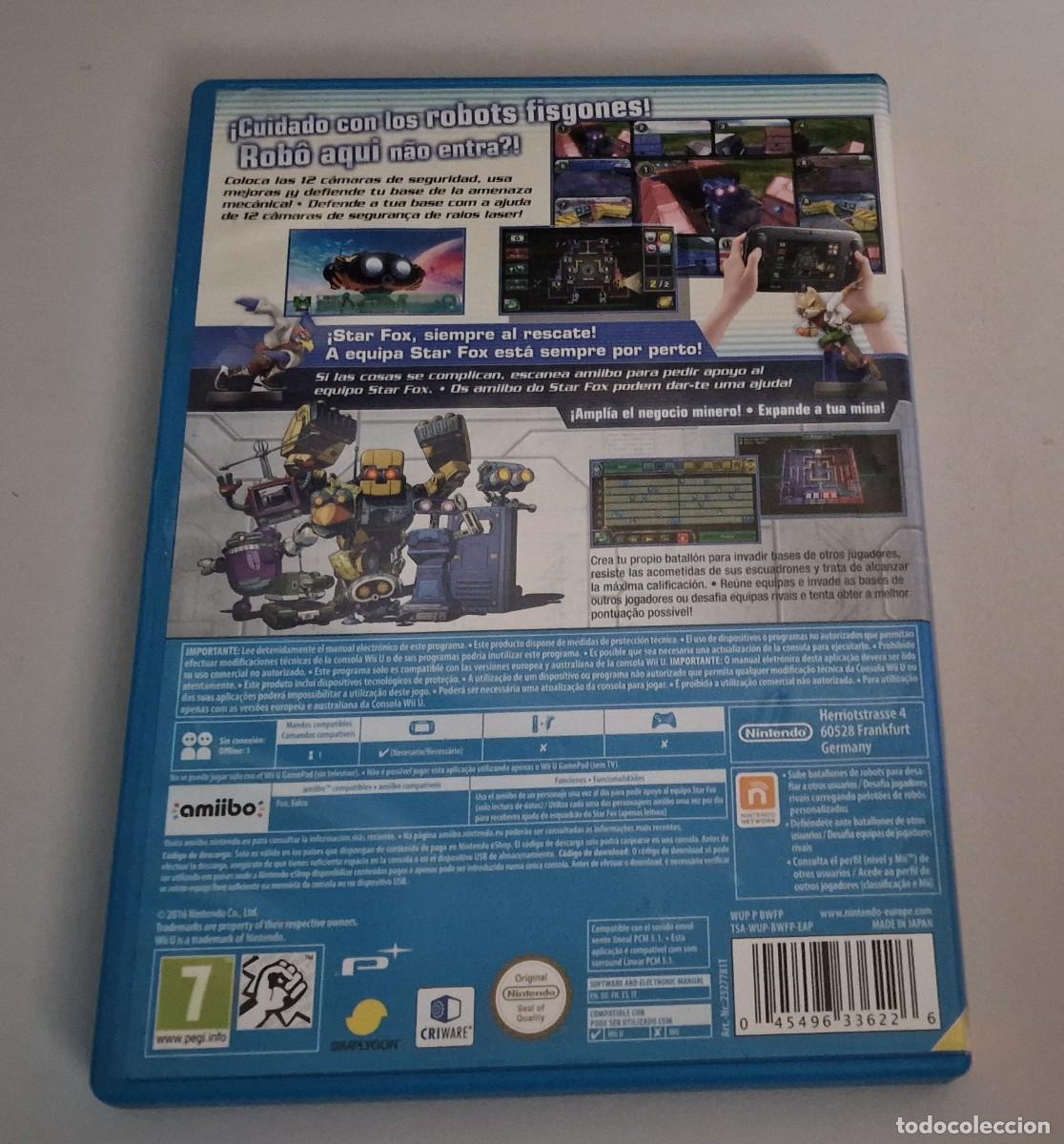 Nintendo Wii U de segunda mano: Star Fox Guard Nintendo Wii U - Foto 2