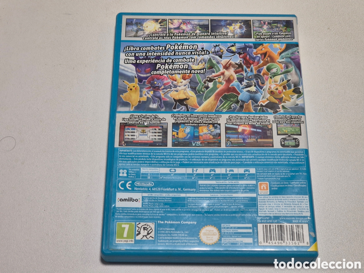 Nintendo Wii U de segunda mano: POKKEN TOURNAMENT. Wii u - Foto 2
