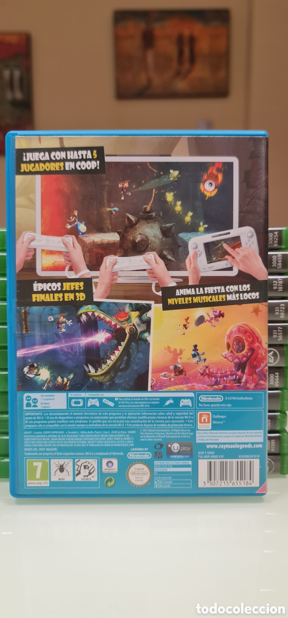 Nintendo Wii U de segunda mano: RAYMAN LEGENDS WII U PAL ESPA&Ntilde;A - Foto 3