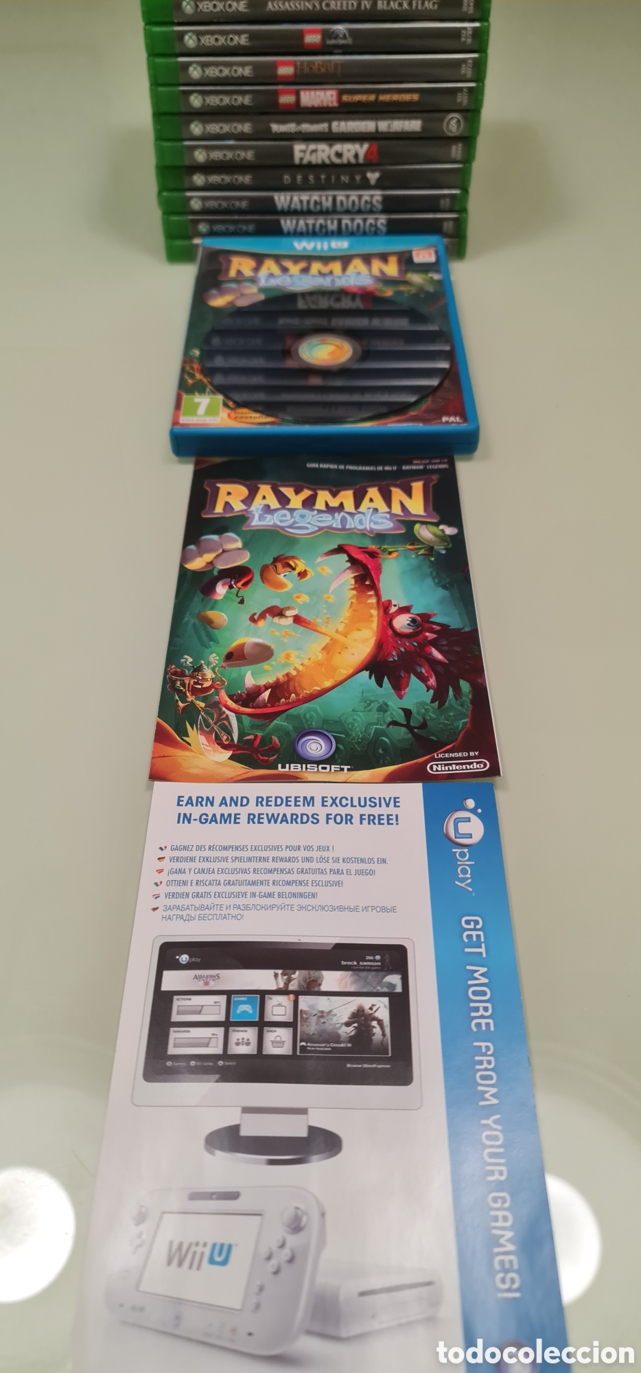 Nintendo Wii U de segunda mano: RAYMAN LEGENDS WII U PAL ESPA&Ntilde;A - Foto 5