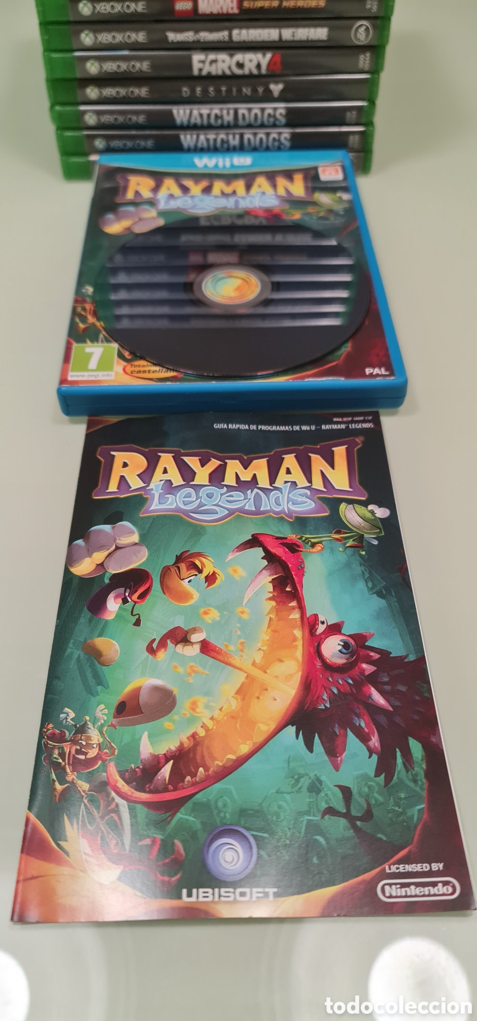 Nintendo Wii U de segunda mano: RAYMAN LEGENDS WII U PAL ESPA&Ntilde;A - Foto 6