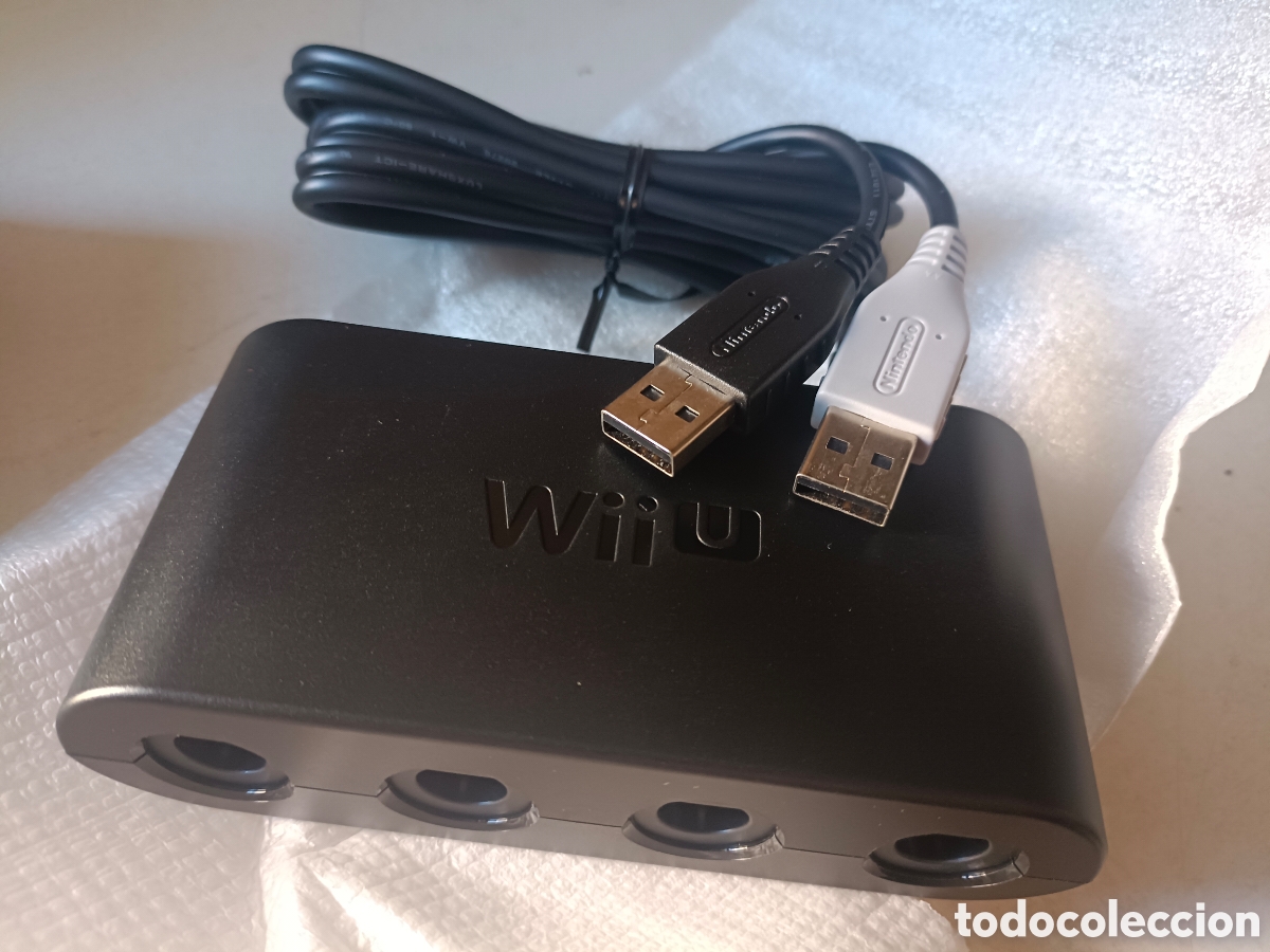 Nintendo Wii U de segunda mano: Multitap 4 mandos GameCube a Wii U - Foto 3