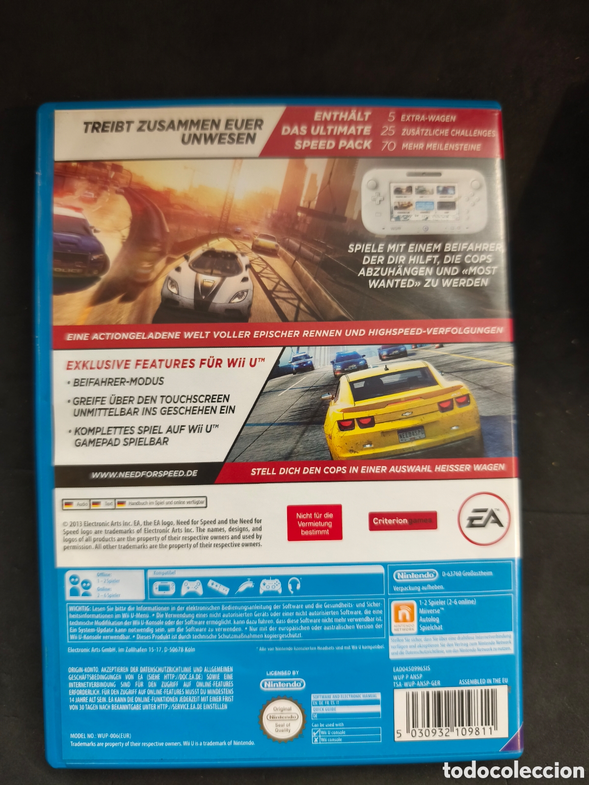 Nintendo Wii U de segunda mano: Nintendo Wii u Most wanted U - Foto 2